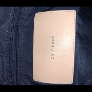 Cole Haan gold leather purse